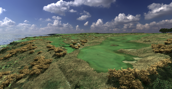 Saint Andrews Golf Simulator Let it Snow Golf